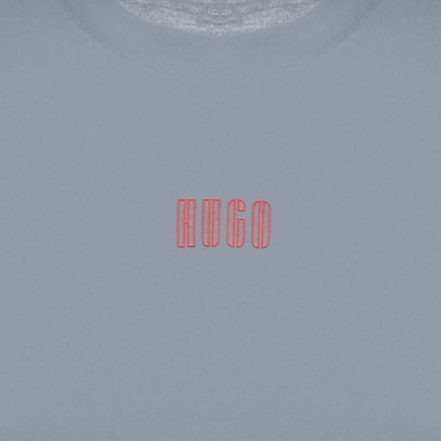 Alternative Image for ProductHUGO Dumed203 Crew Neck Short Sleeve T Shirt Grey3
